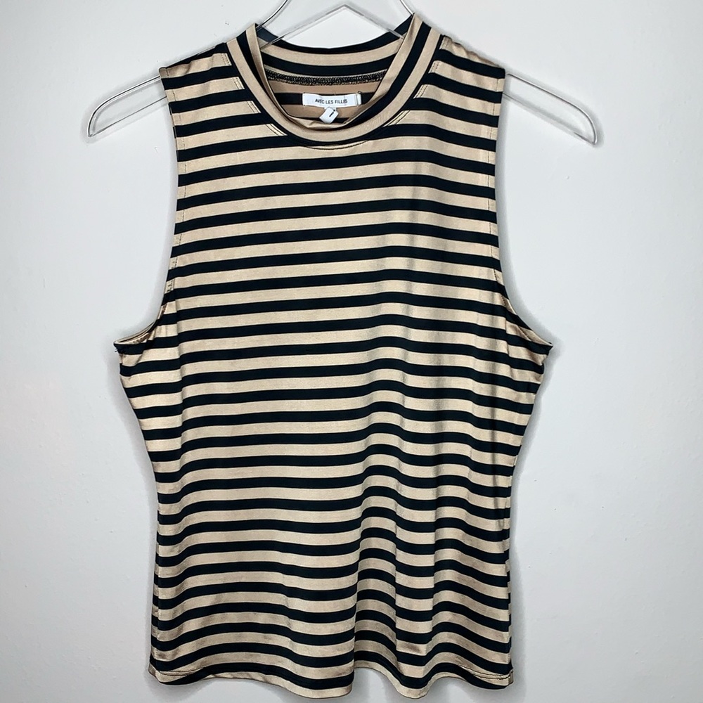 Avec Les Filles - sleeveless top - size m